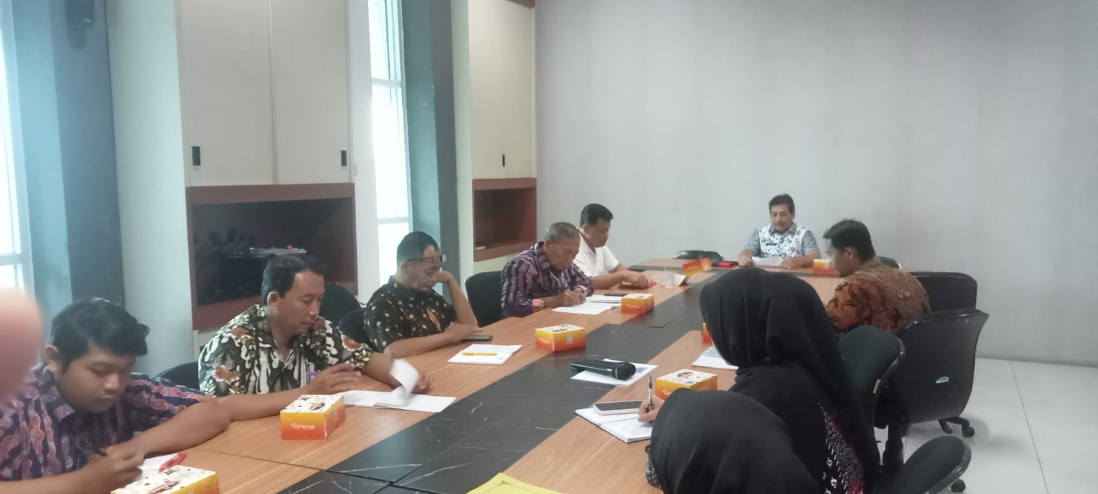Rapat koordinasi Berkenaan dengan Sistem Integrasi Zona Menara dengan Si IMUT di DPMPTSP